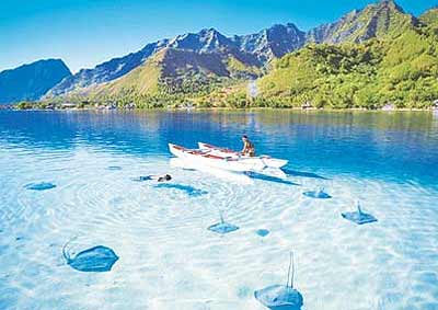 泰国董里：海水七种色 小岛也亲吻(组图)6