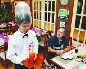 曼谷特色餐厅 “大白菜和安全套”餐厅4