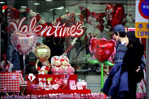 汗！韩国居然有21个情人节1