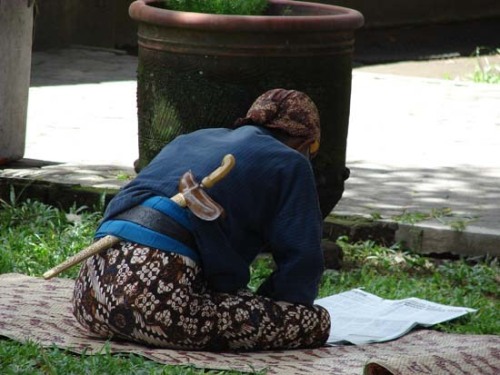 行走在佛塔文明里的日惹古城2