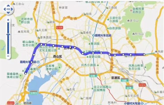 昆明地铁三号线什么时候开通