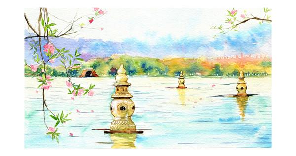 西湖十景碑亭18