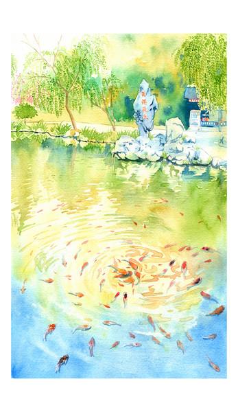 西湖十景碑亭20