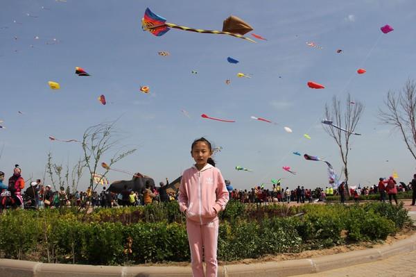 #听我说#游世界风筝之都，观风筝放飞表演2