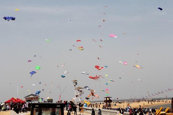 #听我说#游世界风筝之都，观风筝放飞表演14