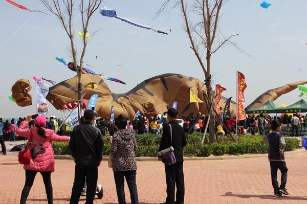 #听我说#游世界风筝之都，观风筝放飞表演3