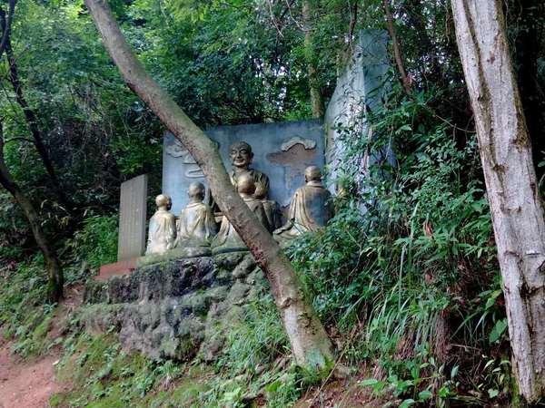 彭州三味禅林一日游 登山,寺庙84