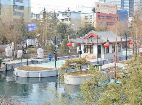 济南 泉水流到大明湖30