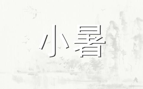一眼惊艳的小暑节气祝福文案  2024描写小暑的唯美句子