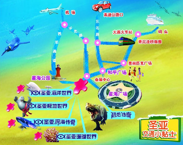大连圣亚海洋世界游玩指南 不一样的角度看大连的海3