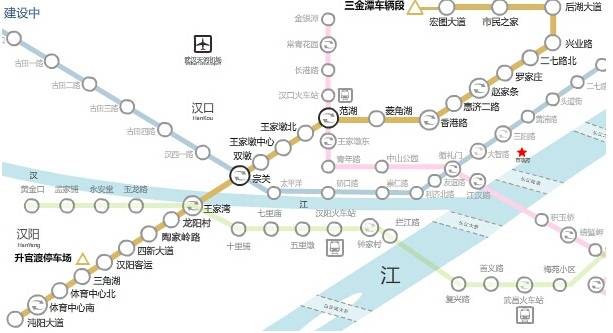 武汉地铁3号线站点设置 武汉地铁3号线站点设置