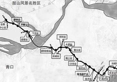 福州地铁6号线规划图 福州地铁6号线规划图