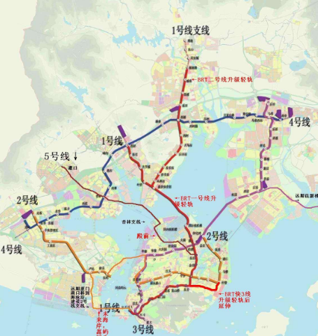 厦门地铁7号线线路图 厦门地铁7号线线路图