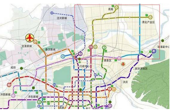 西安地铁10号线规划图 西安地铁10号线规划图