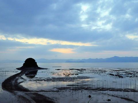 【光影霞浦】围江:如梦似幻的馒头山日出3
