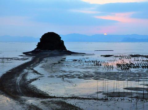 【光影霞浦】围江:如梦似幻的馒头山日出14