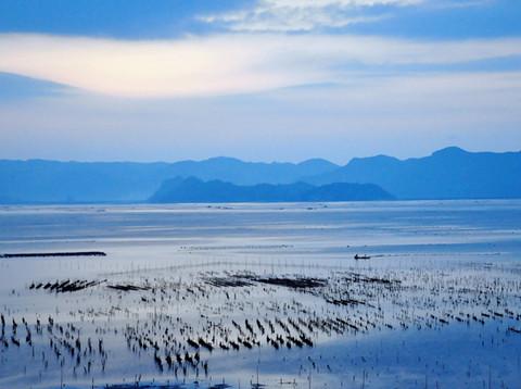 【光影霞浦】围江:如梦似幻的馒头山日出2