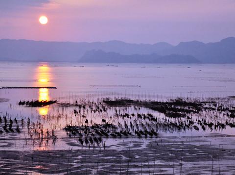 【光影霞浦】围江:如梦似幻的馒头山日出18